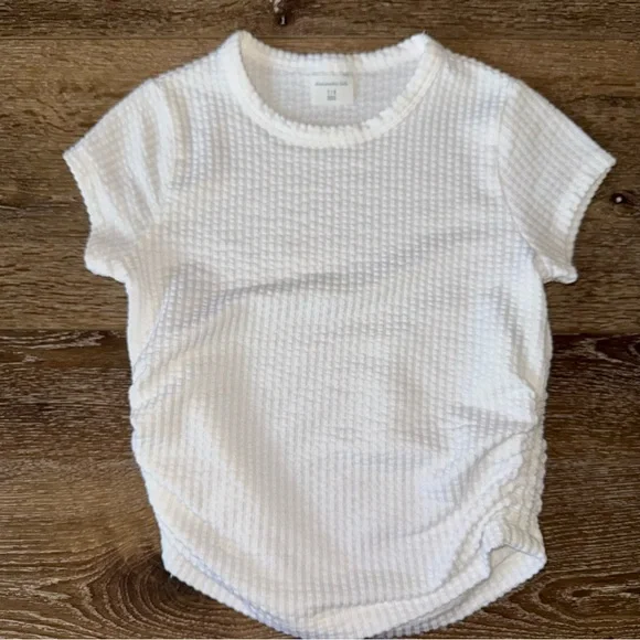 Bundle - Abercrombie Girls Side Ruched Tank and Tees - Picture 7 of 10